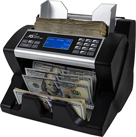 Royal Sovereign Front Loading High Speed Bill Counter with Value Counting (RBC-ED350)