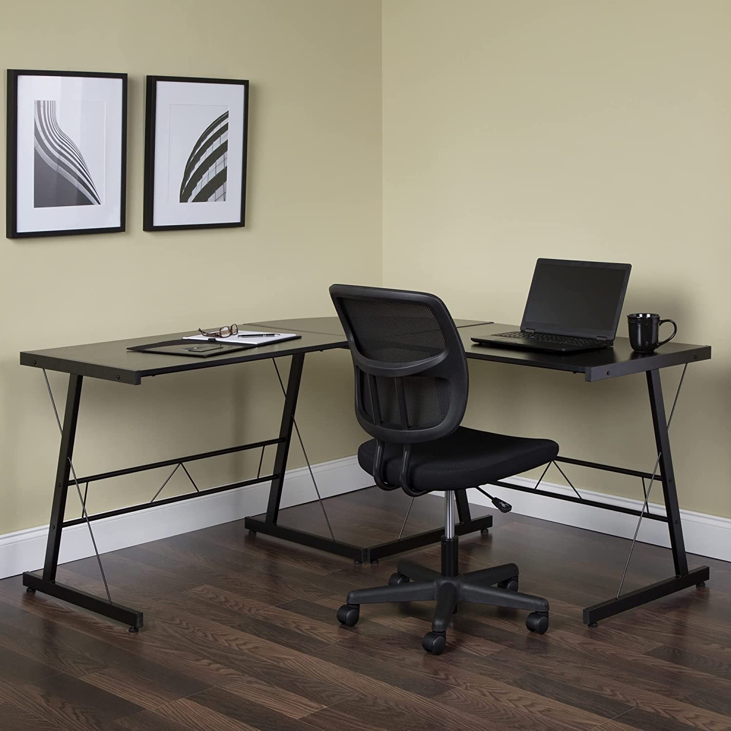 OFM ess collection L- shaped desk