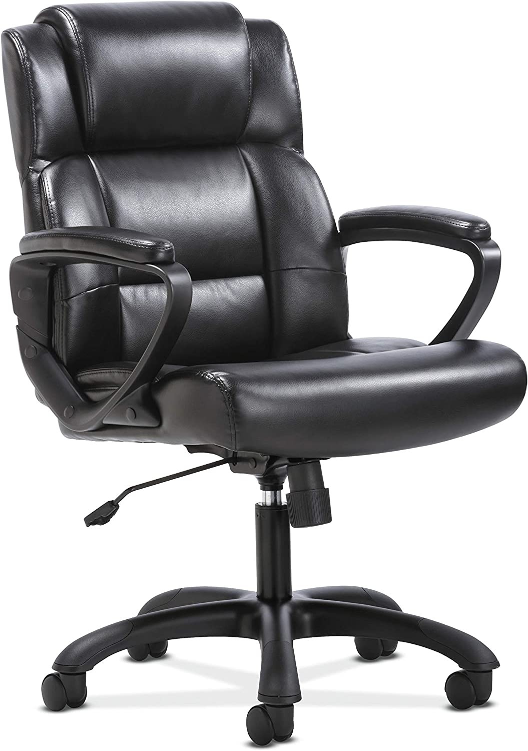 Sadie Mid-Back Executive Chair, with Fixed Padded Arms Sadie Mid-Back Executive Chair